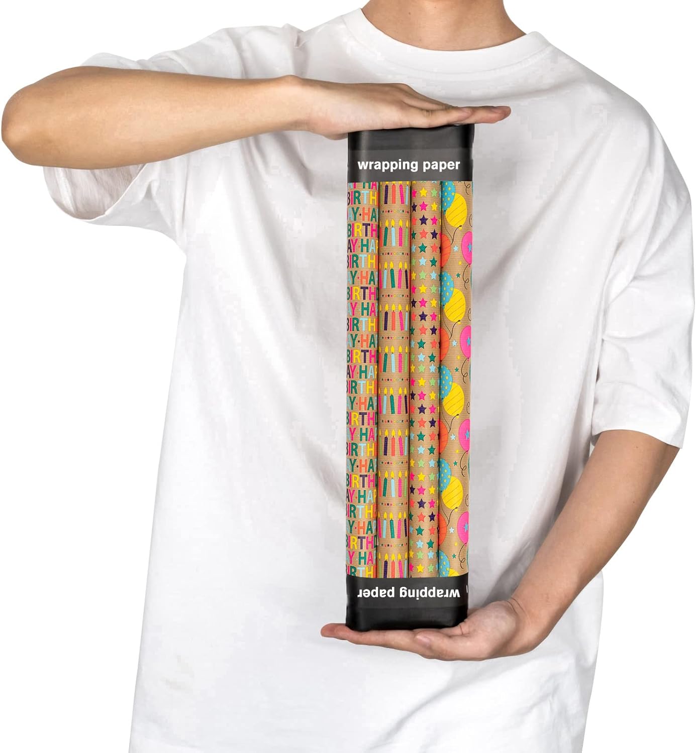 Wrapping Paper Rolls, Gift Wrap, Birthday Gift Wrap -17 Wrapping Paper Rolls, Gift Wrap, Birthday Gift Wrap -17